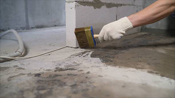 SJ Waterproofing Pros Basement Waterproofing coverage map for Ridgeway, OH and surrounding area
